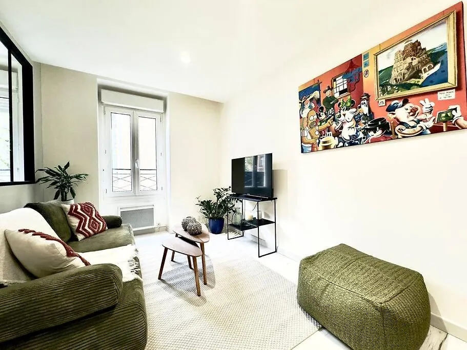 Charmant Appartement Sentier Montorgueil Paris 0*,  Frankrig